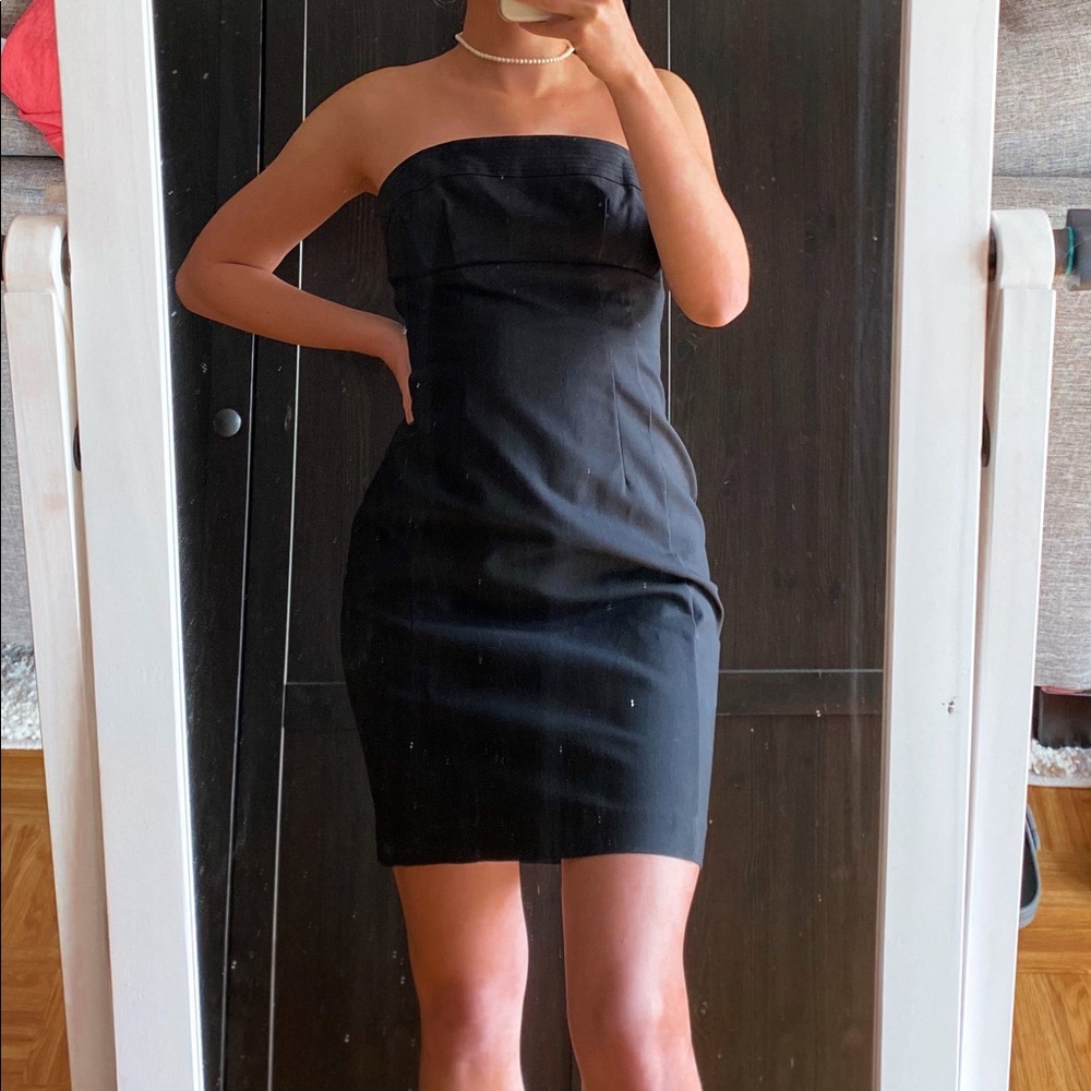 Classic black dress